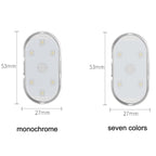 Car Lighting Reading Light LED Touch Sensing Ambient Light, Style:, White, Ice Blue, Blue, Pink Purple, Colorful