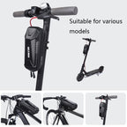 WILD MAN XS5 1L Bicycle EVA Hard Shell Front Beam Bag, XS5 (Black)