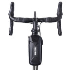 WILD MAN XS5 1L Bicycle EVA Hard Shell Front Beam Bag, XS5 (Black)