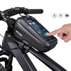 WILD MAN XS2 1L EVA Hard Shell Cycling Rainproof Bicycle Bag, XS2 (Black), XS2 (Black Red)