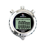 YS Metal Large Screen Display Stopwatch Fitness Sports Competition Electronic Stopwatch, YS-528 Single Row Display