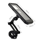 Bicycle Mobile Phone Holder Mountain Bike Waterproof Bag, Black