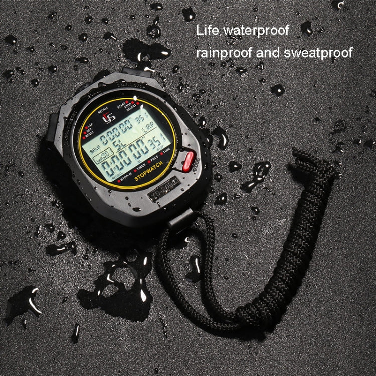 YS Millisecond Stopwatch Timer Running Training Referee Stopwatch, Style:, YS2001 100 Memory, YS2002 200 Memory