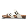 Ruizu Couple Cork Slippers Beach Shoes Flip Flops, 35, 36, 37, 38, 39, 40, 41, 42, 43