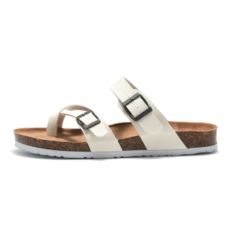 Ruizu Couple Cork Slippers Beach Shoes Flip Flops, 35, 36, 37, 38, 39, 40, 41, 42, 43