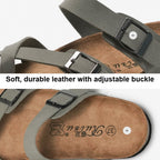 Ruizu Couple Cork Slippers Beach Shoes Flip Flops, 35, 36, 37, 38, 39, 40, 41, 42, 43