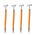 4 PCS Tire Double-head Air Nozzle Car Motorcycle Bicycle Air Nozzle, T-shaped Hose