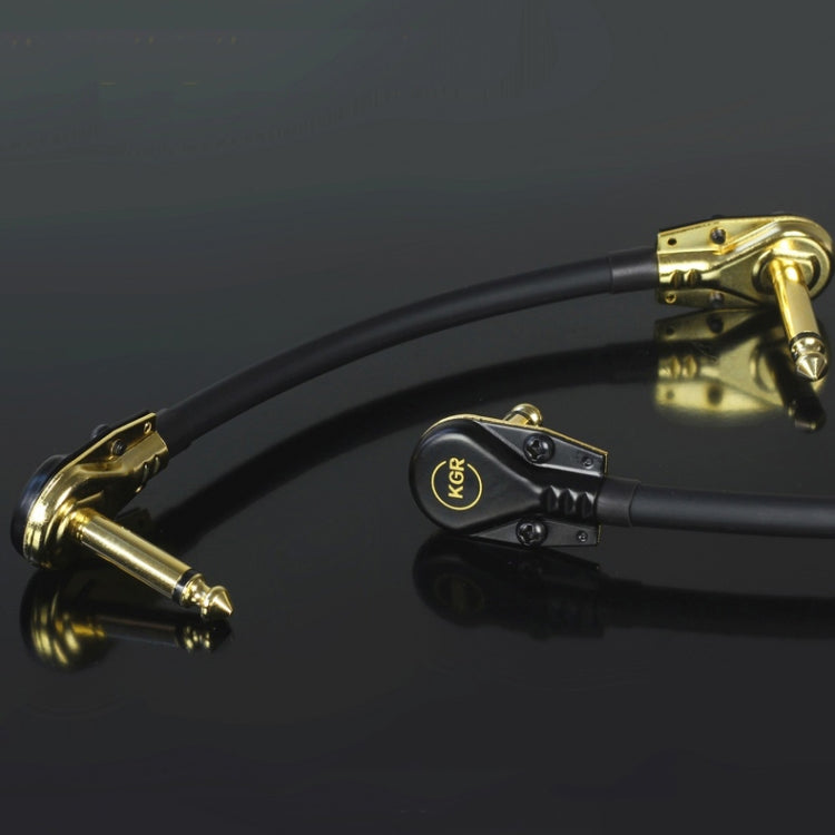 KGR Guitar Line Effector Noise Reduction Shielding Cable, 15cm, 25cm, 35cm, 50cm, 75cm, 1m