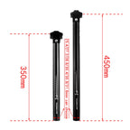 FMFXTR Mountain Bike Seat Post Bicycle Aluminum Alloy Sitting Tube, Specification:, 25.4x350mm, 27.2x350mm, 28.6x350mm, 30.4x350mm, 30.8x350mm, 31.6x350mm, 25.4x450mm, 27.2x450mm, 28.6x450mm, 30.4x450mm, 30.8x450mm, 31.6x450mm