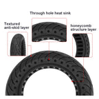 10 Inch Soid Tire Shock Absoption Tubeless Honeycomb Tyre for Ninebot Max G30, For Ninebot Max G30
