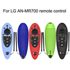 2 PCS Remote Control Dustproof Silicone Protective Cover For LG AN-MR500 Remote Control, Black, Blue, Red, Night Light Blue, Night Light Green