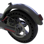 6.5x1.85 Solid Tire Honeycomb Tire Electric Scooter Tire,Specification: With Plastic Wheel, 36mm Card Slot, 28mm Card Slot, With Plastic Wheel