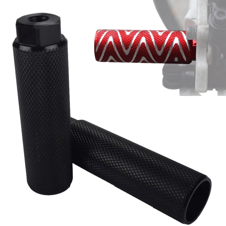 FMFXTR Bicycle Back Seat Foot Pedal Universal Back Rear Post, Red Large Hole Long, Red Small Hole Short, Blue Large Hole Long, Blue Small Hole Short, Green Small Hole Short, Black Large Hole Long, Black Small Hole Short