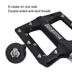 FMFXTR Mountain Bicycle Pedal Nylon Fiber Bearing Non-Slip Pedal, SG-12B