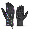 WEST BIKING Cycling Breathable Long Finger Self-locking Gloves with Buckle, M, L, XL, 2XL