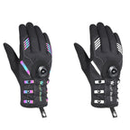 WEST BIKING Cycling Breathable Long Finger Self-locking Gloves with Buckle, M, L, XL, 2XL