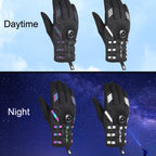WEST BIKING Cycling Breathable Long Finger Self-locking Gloves with Buckle, M, L, XL, 2XL