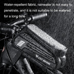 WEST BIKING Bicycle Hard Shell Front Beam Bag Mobile Phone Touch Screen Saddle Bag