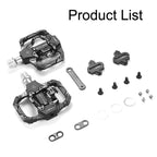 A Pair WEST BIKING YP0802086 Mountain Bike Aluminum Bearing Pedals, YP0802086
