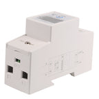 SINOTIMER DDS015 Backlight Display Single-phase Household Rail Energy Meter 5-80A 230V, DDS015