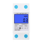 DDS528L Backlight Display Home Single-phase Rail Energy Meter 5-32A, 230V 50Hz Backlight Display, 110V 60Hz Backlight Display