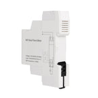 SINOTIMER TM608 Smart WiFi Single-Phase Power Meter Mobile App Home Rail Meter 16A 100-240V, TM608