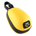 WEST BIKING Bicycle Mini Hardshell Tail Bag Saddle Bag, Yellow, Black, Grey