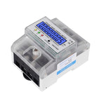 SINOTIMER Three-Phase Backlight Display Rail Type Electricity Meter 5-100A 400V, DDS024T, DDS024