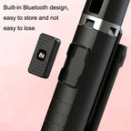 Mobile Phone Live Broadcast Bracket Bluetooth Telescopic Selfie Tripod, High:, 102CM (Aluminum Alloy), 104CM (Aluminum Alloy + Single Fill Light), 104CM (Aluminum Alloy + Dual Fill Lights), 100CM (Stainless Steel)                                       ...