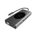 BX13V 13 In 1 Type-C Docking Station Wireless Charging Hub, BX13V