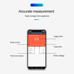 SINOTIMER WDS688 Smart WiFi Single-Phase Power Meter Mobile APP Home Rail Meter 5-60A 230V, WDS688
