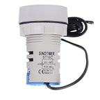 SINOTIMER -20-199 Degrees Celsius Small Temperature Display Indicator, ST16C-01 Red, ST16C-02 White, ST16C-03 Blue, ST16C-04 Green, ST16C-05 Yellow