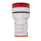 2 PCS DC Voltage Signal Indicator 22mm Round 6-100V Universal Voltmeter, 6-100V Red, 6-100V White, 6-100V Blue, 6-100V Green, 6-100V Yllow