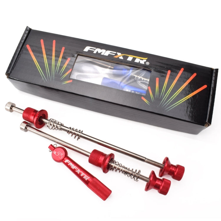 FMFXTR Mountain Bicycles Flower Drum Fast Disassembly Rod, Fast Disassembly Rod Black, Fast Disassembly Rod Red, Fast Disassembly Rod Blue, Fast Disassembly Rod Gold