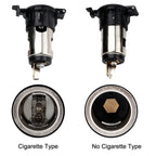Car Modified Cigarette Lighter Waterproof Vehicle Charging Power Socket No Cigarette Type (with 1.5cm Line), Cigarette Type (with 1.5m Line), Cigarette Type (with 15cm Line), No Cigarette Type (with 1.5m Line), No Cigarette Type (with 15cm Line)