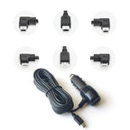 2 PCS Multifunctional Car Charger Fast Charging Driving Recorder Supply Line, Style:, 1A+2A
