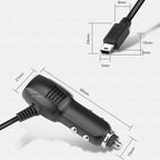 2 PCS Multifunctional Car Charger Fast Charging Driving Recorder Supply Line, Style:, 1A+2A