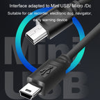 USB Car Charge 12V To 5V Navigation Instrument Reduction Line