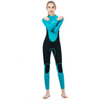SLINX Women Slim Sun Protection Warm Wetsuit Long -Sleeved Full Body Snorkeling Surfing, XS, S, M, L, XL