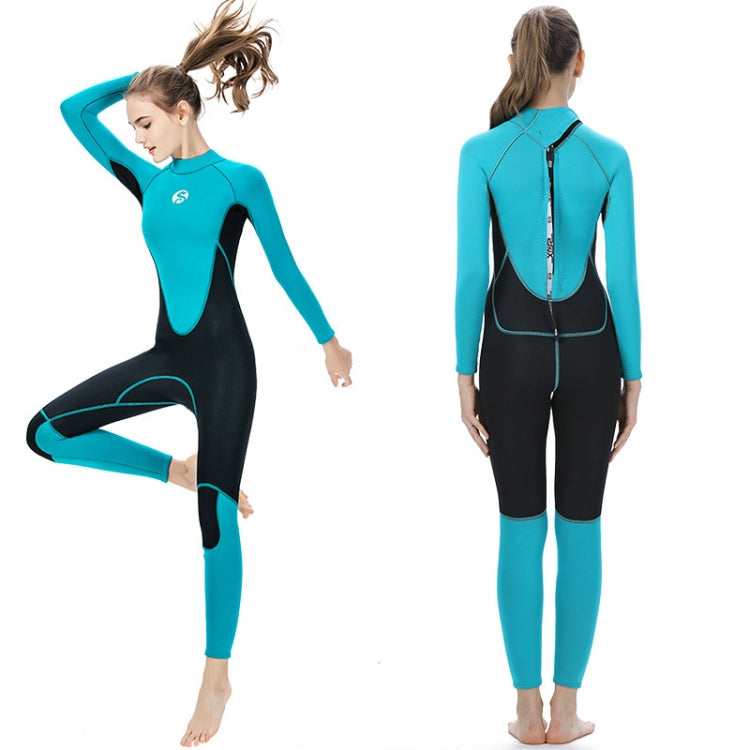 SLINX Women Slim Sun Protection Warm Wetsuit Long -Sleeved Full Body Snorkeling Surfing, XS, S, M, L, XL