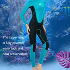 SLINX Women Slim Sun Protection Warm Wetsuit Long -Sleeved Full Body Snorkeling Surfing, XS, S, M, L, XL