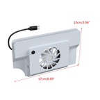 DOBE Console Base Cooling Fan With Storage Card Slot for Switch OLED, Console Base Cooling Fan
