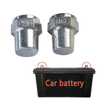 3 Pairs Car Battery Pile Header Circular Column Battery Maintenance Modification Accessories, 3 Pairs