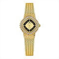 BS Bee Sister FA1659 Chain Watch Wheat Ear Watch Simple Temperament Ladies Watch, Gold, Rose Gold, Silver