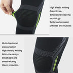 Nylon Sports Protective Gear Four-Way Stretch Knit Knee Pads, Size:, S, M, L, XL