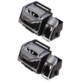 2 PCS SD-1012 Car Multifunctional Drink Holder Garbage Box, Silver, Blue, Black