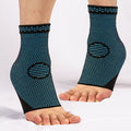 1pair Nylon Knitted Ankle Pads Compression Support Anti-Sprain Cycling Protective Gear, Blue S, Blue M, Blue L, Black S, Black M, Black L, White S, White M, White L