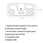 8Bitdo PCE2.4G Wireless Gamepad For Switch, Light Gray, Dark Gray, Black