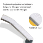 Car Window Door Corner Brush Cleaning Car Crevice Brush, 2pcs Door Corner Brush