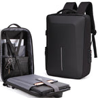 Men Business Shoulder USB External Interface Computer Bag, Color: 8001 Black, 8001 Black, 8001 Gray, 8001 Blue, 8001 Red, 8003 Black, 8003 Gray, 8003 Blue, 8003 Red, 8001-J Black, 8001-J Gray, 8001-J Blue, 8001-J Red